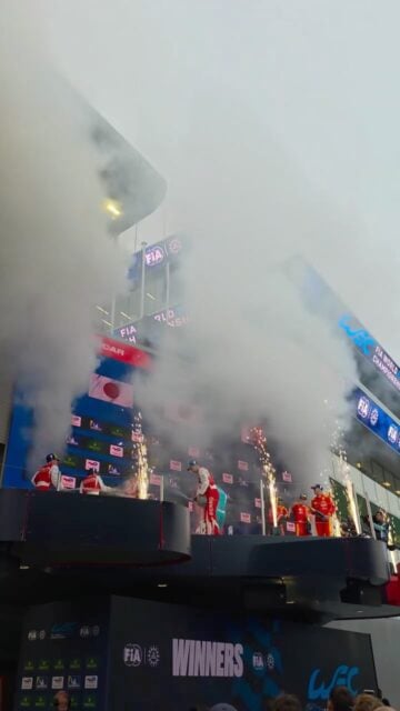 PODIUM CELEBRATIONS 🤩🏆🎉🍾

@fiawec_official 

#6HBarcelona #WEC