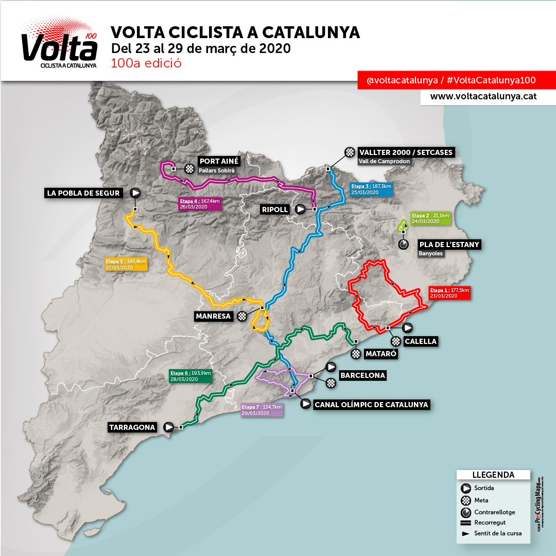 tour of catalunya 2023 stages