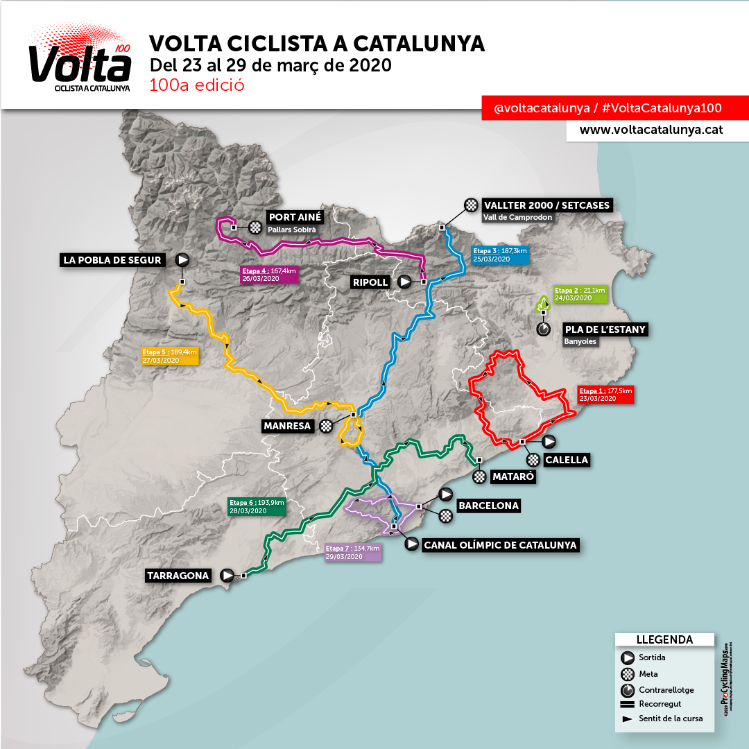 La Volta presenta un recorrido excepcional